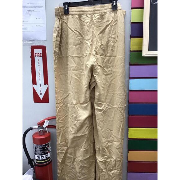 Beautiful Lawrence zarian tassel pull on pant beige size 1X new qvc - Picture 3 of 5